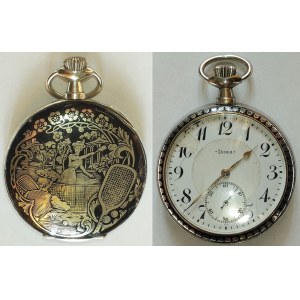 KAPESNÍ HODINKY S TENISOVOU HROU, Švýcarsko, Doxa, po roce 1906
