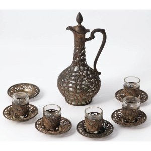 ALCOHOL SET, mid-20th century