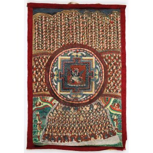 THANKA, WADŽRAPANI, Tibet, 20. století