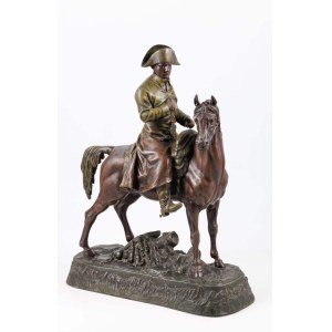 NAPOLEON ON HORSEBACK, 19th / 20th century