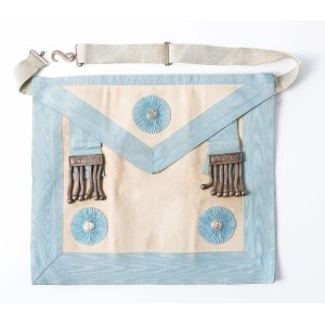MASONIC APRON, first half of the 20th century
