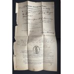 LETTRE – 1868, WROCŁAW-KĘPNO, TRIBUNAL ROYAL DU DÉPARTEMENT