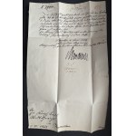 LETTER—1846, WROCŁAW–NAMYSŁÓW, ROYAL LAND COURT