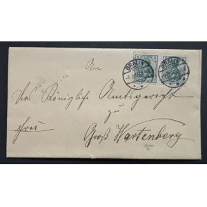 LETTRE - 1906, BRALIN-SYCÓW, TRIBUNAL DE PREMIÈRE INSTANCE DE KRÓLEWSKI