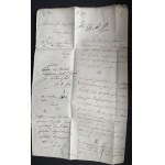 LETTER—1865, BRALIN-SYCÓW, ROYAL COUNTY COURT