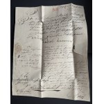 LETTER—1842, WROCŁAW-SYCÓW, ROYAL COUNTY COURT
