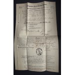 LETTER—1865, WROCŁAW–KĘPNO, ROYAL COUNTY COURT
