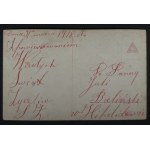 CARTOLINA POSTALE - SENTIMENTALE, 1918