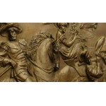 Return from the Hunt, bronze plaque, Germany, Berlin, 19th century.