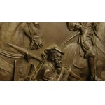 Return from the Hunt, bronze plaque, Germany, Berlin, 19th century.