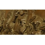 Return from the Hunt, bronze plaque, Germany, Berlin, 19th century.