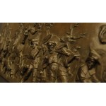 Return from the Hunt, bronze plaque, Germany, Berlin, 19th century.