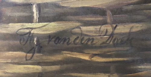 Fritz van den Daele,(1861 - 1930) Martwa natura z zającem i kaczkami, XIX/XX w.