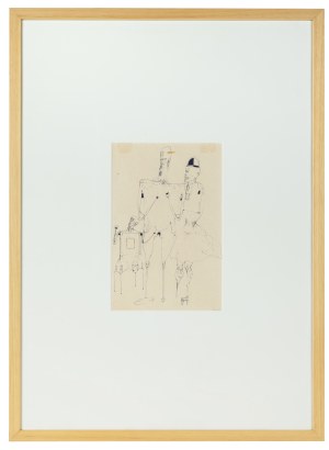 Zdzisław Beksiński (1929 - 2005), Bez tytułu, 1962
