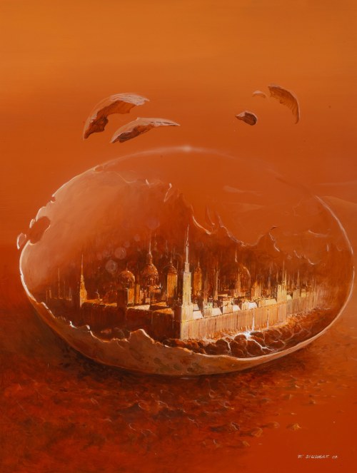 Wojciech Siudmak (ur. 1942), Urbanistyczny embrion, 2002