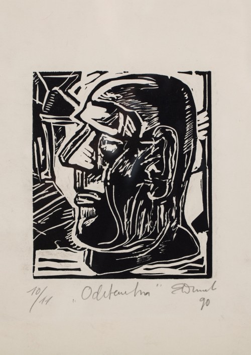 Edward Dwurnik (1943 - 2018), Odstawka, 1990