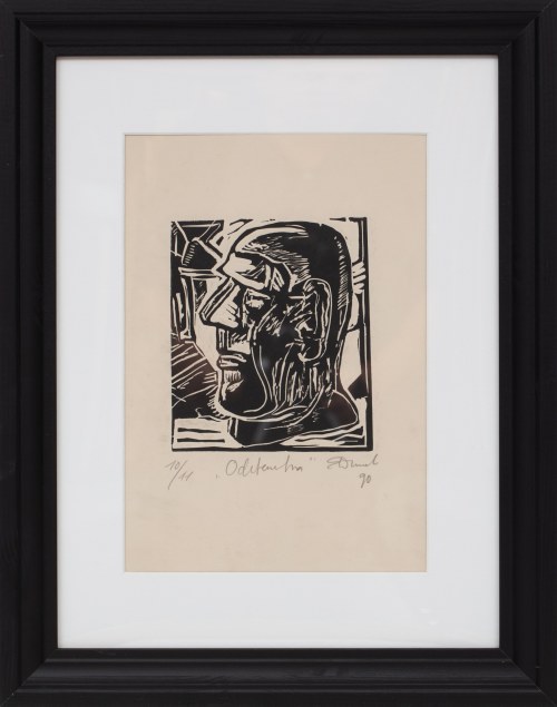 Edward Dwurnik (1943 - 2018), Odstawka, 1990