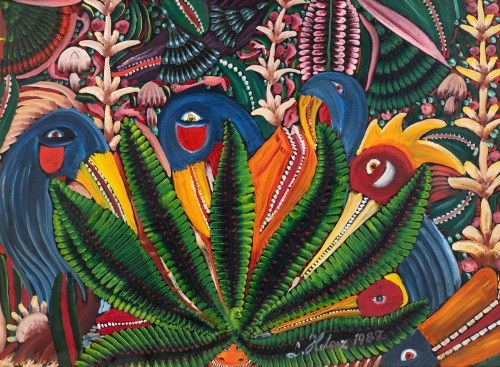 Ludwik Holesz (1921 - 1999), Kompozycja, 1987