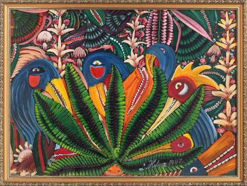 Ludwik Holesz (1921 - 1999), Kompozycja, 1987