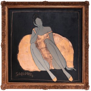 Joanna Sarapata (nar. 1962), École de Paris Black, 2021