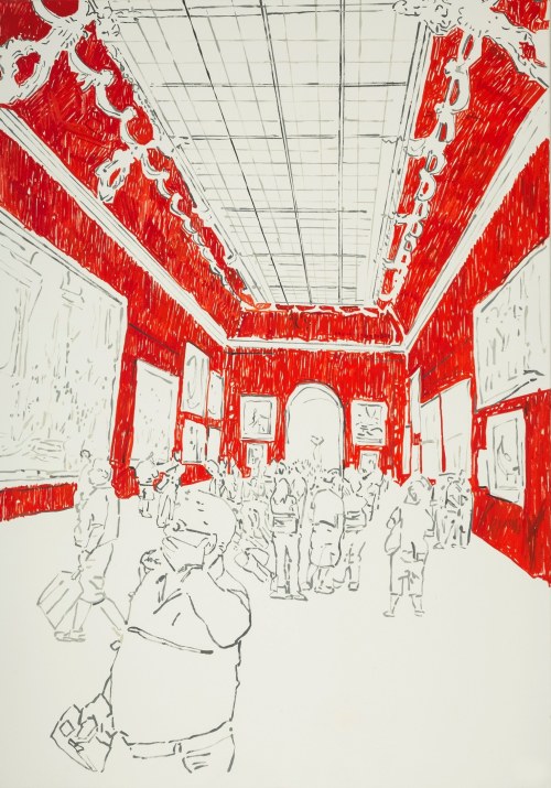 Wojciech Kubiak (ur. 1978), Bez tytułu, z cyklu „Znowu to samo”, 2019