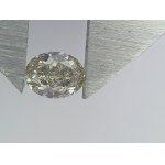 EKSKLUZYWNY OWAL! Diament 0.30 ct - Szlif Owalny - CZYSTOŚĆ: Si2 - Czysta Kanarkowa Barwa Fancy Natural Light Yellow | Oficjalna wycena Rzeczoznawcy: 3500 USD / ok. 16 700 PLN brutto!