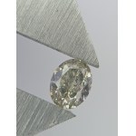 EKSKLUZYWNY OWAL! Diament 0.30 ct - Szlif Owalny - CZYSTOŚĆ: Si2 - Czysta Kanarkowa Barwa Fancy Natural Light Yellow | Oficjalna wycena Rzeczoznawcy: 3500 USD / ok. 16 700 PLN brutto!
