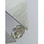 EKSKLUZYWNY OWAL! Diament 0.30 ct - Szlif Owalny - CZYSTOŚĆ: Si2 - Czysta Kanarkowa Barwa Fancy Natural Light Yellow | Oficjalna wycena Rzeczoznawcy: 3500 USD / ok. 16 700 PLN brutto!