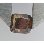 NATURALNY DIAMENT KOLOROWY 0.46 CT | CZYSTOŚĆ: Si2 | SZLIF: Poduszka modyfikowana Oficjalna wycena Rzeczoznawcy: 5412 USD / 20 160 PLN brutto (stan na 24.08.2026)