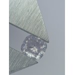 ŚWIĘTY GRAAL! Naturalny Diament 0.25 ct FANCY NATURAL LIGHT PURPLE - Unikalna Fioletowa Barwa Szlif Poduszka | Oficjalna wycena Rzeczoznawcy około 5 390 PLN brutto!