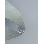 ŚWIĘTY GRAAL! Naturalny Diament 0.25 ct FANCY NATURAL LIGHT PURPLE - Unikalna Fioletowa Barwa Szlif Poduszka | Oficjalna wycena Rzeczoznawcy około 5 390 PLN brutto!