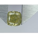 NATURAL COLORED DIAMOND 0.51 CT | CLARITY: SI2 | CUT: CUSHION Official Appraiser's Valuation: 8,856 USD (approx. 33,000 PLN gross)