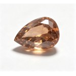 NATURAL COLORED DIAMOND 0.32 CT | CLARITY: P1 | CUT: TEARDROP Official Appraiser