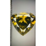 Natural Fancy Diamond, 0.42 ct, P1; Gross Price: approx. 10,500 PLN