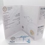 Natural Diamond 0.34 ct VERY HIGH CLARITY VVS2 Fancy Brownish Yellow (oval cut) - IGI Certificate