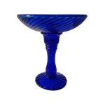 Designed by Ryszard Serwicki, "Spirelli/Twist" cobalt puff, HSG "Ząbkowice"