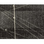 Gross-Bettelheim Jolán (1900-1972): Távvezeték. Litográfia, papír, jelzett. 29×23,5 cm.