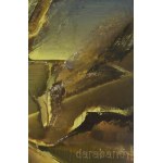 Bihari Sándor (1947-2013): Naplemente. Plextol, farost. Jelzett. Hátoldalán Képcsarnok Vállalat címkéjével. Üvegezett, dekoratív fakeretben. 50x60 cm.