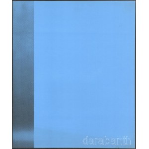 Hencze Tamás (1938-2018): Cím nélkül, 1976. Szitanyomat, papír, jelzett a hátoldalán. 35x29 cm.