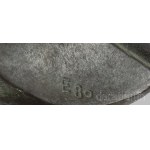 Eőry Emil (1939-2024): Harsonás. Bronz, műkő talapzaton, jelzett: E80 jelzés a hátoldalon, m: 20 cm, talapzat nélkül 12 cm /// Eőry Emil (1939-2024): Trombonist. Bronze, on a cast-stone base, signed: ?E80? mark on the reverse. Height: 20 cm; 12 cm without