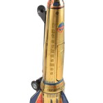 Holdrakéta. Interkozmosz speciális kiadás. Lemezárugyári játék eredeti dobozában, újszerű állapotban. / Vintage Hungarian toy