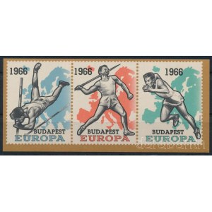 1966 Budapest Európa levélzáró