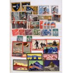 Svájci katonabélyegek 1914-1918 és 1939-1940 gyűjtemény és több példányos készlet A/4 berakóban, legalább 1.000 db / Swiss military stamps , collection and multiple stock, min 1.000 pcs in A/4 stockbook