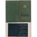 1946 Bp., Gyenes István (1915-1984) újságíró felülbélyegzett (Magyar Köztársaság) útlevele és MÁV igazolványa