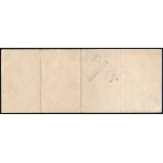 1919 Utazási engedély román és magyar nyelven egy hölgy részére Debrecenből Kolozsvárra / Travel permit in Romanian and Hungarian for a lady traveling from Debrecen to Kolozsvár