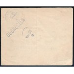 1919 Utazási engedély román és magyar nyelven egy hölgy részére Debrecenből Kolozsvárra / Travel permit in Romanian and Hungarian for a lady traveling from Debrecen to Kolozsvár
