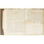 1769. febr. 10. Bécs. Mária Terézia ügyvédi hivatással kapcsolatos rendeletének Szatmár vármegyéhez szóló aláírt példánya. A jogbiztonság növelése, az arra méltatlan, nyerészkedő ügyvédek eltávolítása és a jogügyek gyorsítása érdekében elrendeli, hogy eze