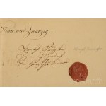 1824 Vadász mesterlevél. Nagyszombat városának vadász mestere által kiállítva Griesbach Antalnak. Díszes oklevél, kézzel rajzolt, viaszpecsétekkel, szignettákkal, 62x48 cm 1824 Master Hunter's Certificate. Issued to Antal Griesbach by the Master Hunter of