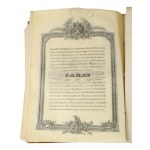 1844 Jakab András lovaggá emeléséről és címeradományozásról szóló uralkodói címereslevél, armalis. Jakab András több mit 46 évnyi jogi szolgálatai jutalmául kapta az uralkodói elismerést, melyet Galiciában töltött le. Suczavában, Czernowitzban, majd a Lem