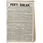 1848 A Pesti Hírlap 1848-as évfolyama első félévének számai, egybekötve. A forradalom és szabadságharc sajtókrónikája. A kötet jelentősége és kollációja: A Pesti Hírlap, mint a reformellenzék és Kossuth Lajos által fémjelzett legfontosabb orgánum, 1848 ta